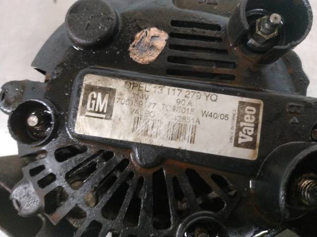 Gerador 13117279 OPEL