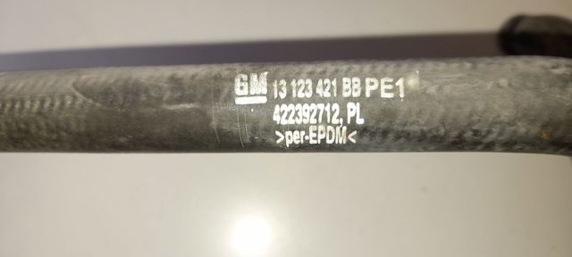 13123421 OPEL Шланг радиатора отопителя (печки), обратка купить в Житомир