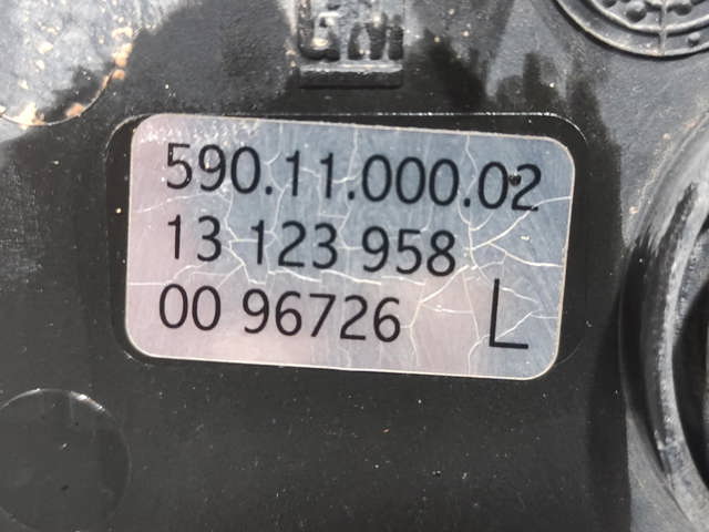 OPEL 13123958 Фара противотуманная левая в наличии Днепр