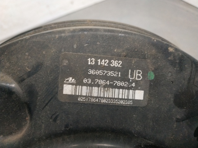 Reforçador dos freios a vácuo Opel Insignia G09