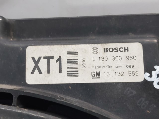 Ventilador elétrico para Opel Astra G Fastback 1.7 DTI 16V (F08, F48) Y17DT 13147279