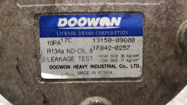 Compressor de aparelho de ar condicionado KIA Carens 1 FJ