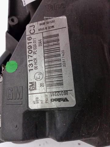 OPEL 13170916 в наличии Житомир