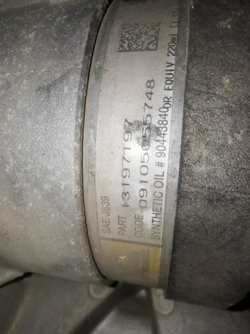 Compressor de ar condicionado para Opel Vectra C (Z02) (2002-2004) 1.9 CDTI (F69) Z19dth 13197197