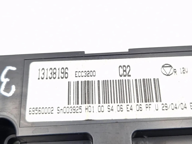 13212340 OPEL Резистор (сопротивление) вентилятора печки (отопителя салона) купить в Днепр