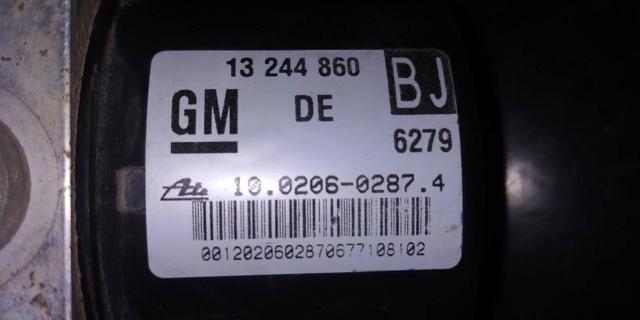 13244860 OPEL Блок управления АБС (ABS) гидравлический купить в Харьков