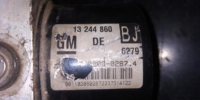13244860 OPEL Блок управления АБС (ABS) гидравлический купить в Каменское