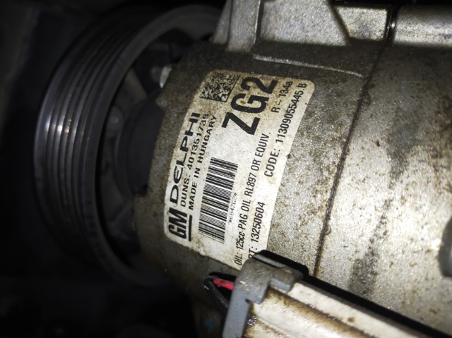 OPEL 13250604 Компрессор кондиционера в наличии Кривой Рог