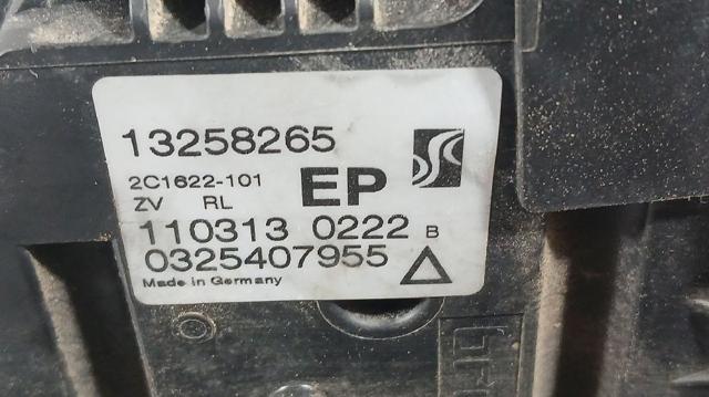 OPEL 13258265 Замок двери задней левой в наличии Украина
