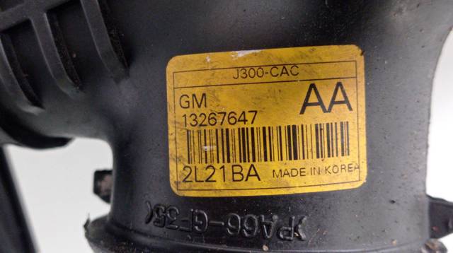 Radiador de intercooler 13267647 GM