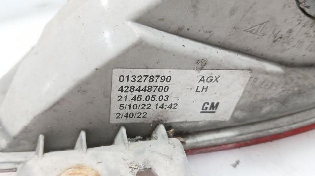 13278790 OPEL Фонарь противотуманный задний купить в Сумы