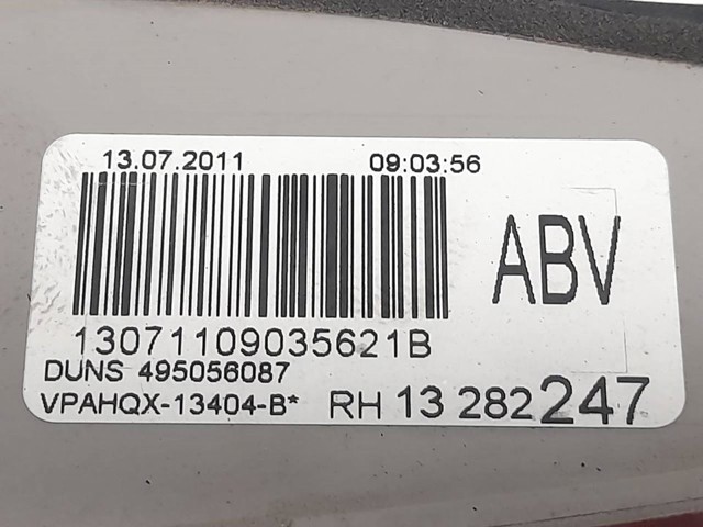 OPEL 13282247 Фонарь задний правый внутренний в наличии Чернигов