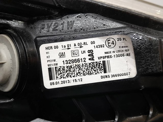 13286612 OPEL Фара левая купить в Черкассы
