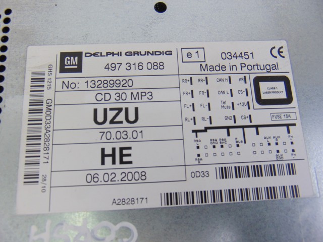 13289920 OPEL купить в Ужгород