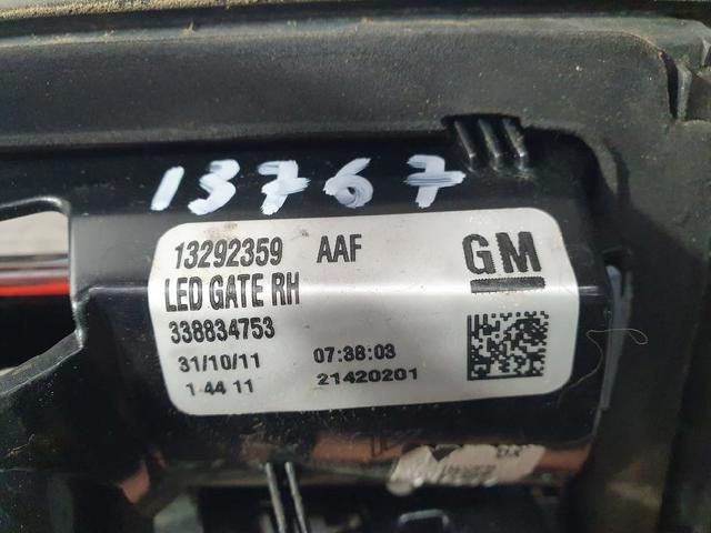 OPEL 13292359 Фонарь задний правый внутренний в наличии Павлоград