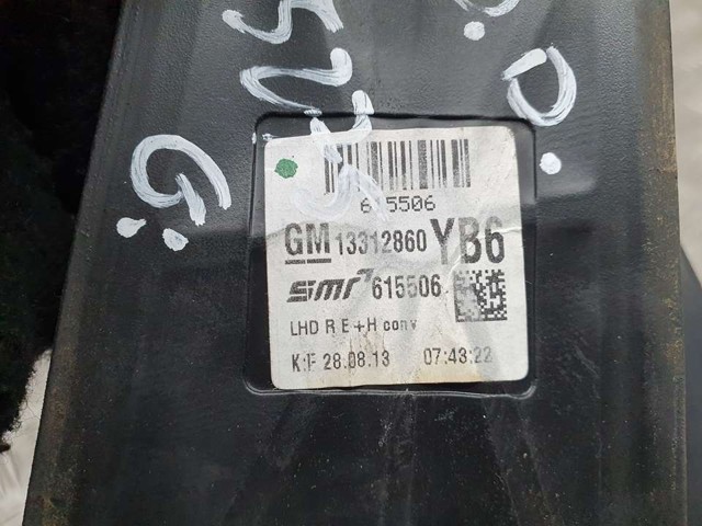 13312860 OPEL Правое зеркало купить в Ужгород