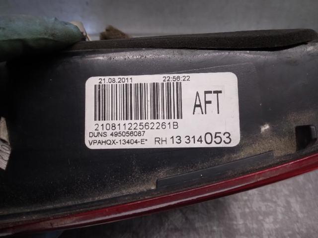 13314053 OPEL Фонарь задний правый внешний купить в Сумы