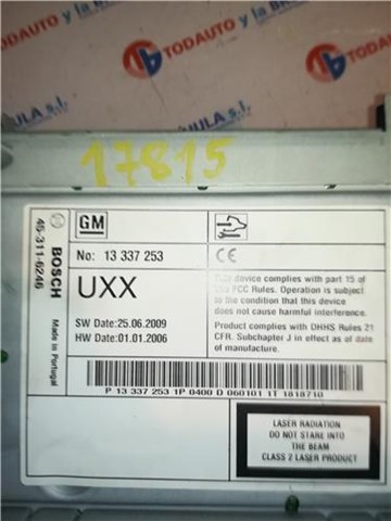 OPEL 13337253 в наличии Ровно