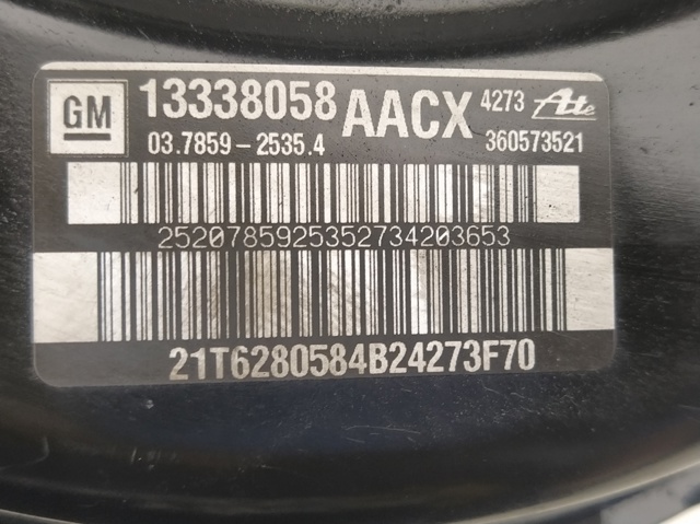 OPEL 13338058 Усилитель тормозов (вакуумный) в наличии Одесса