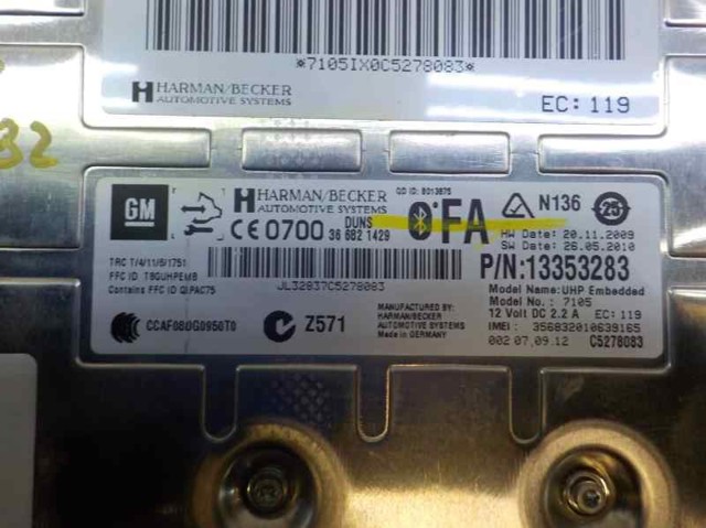 OPEL 13353283 в наличии Днепр
