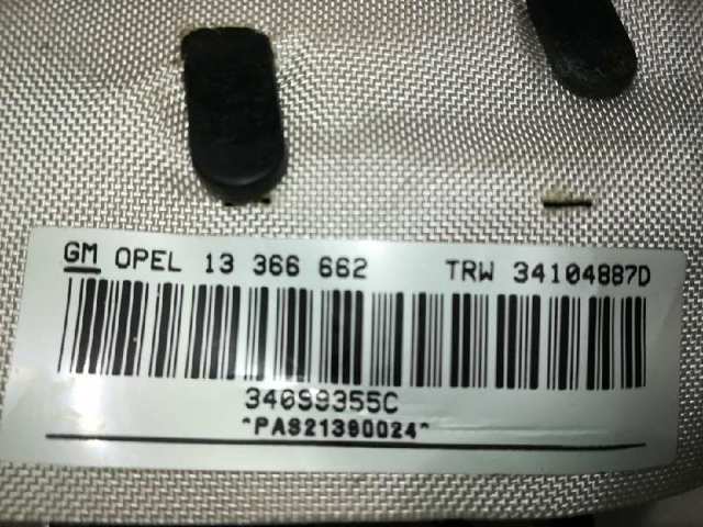13366662 Подушка безопасности (AIRBAG) пассажирская купить Сумы