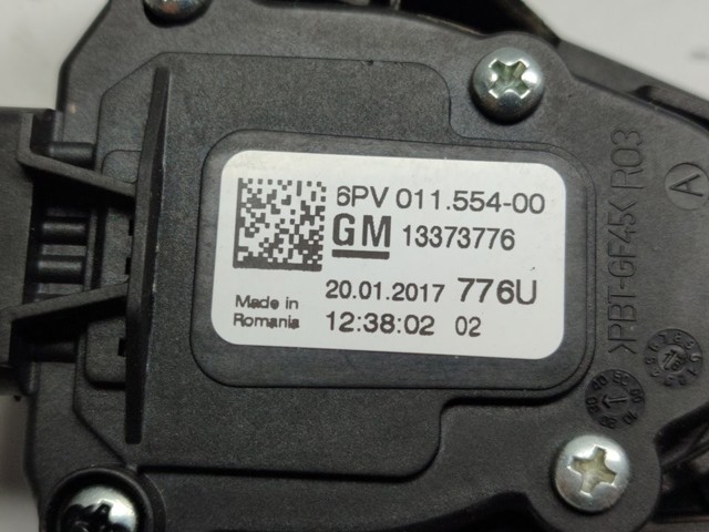 13373776 OPEL Педаль газа (акселератора) купить в Киев