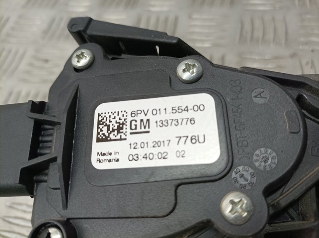 13373776 OPEL Педаль газа (акселератора) купить в Сумы