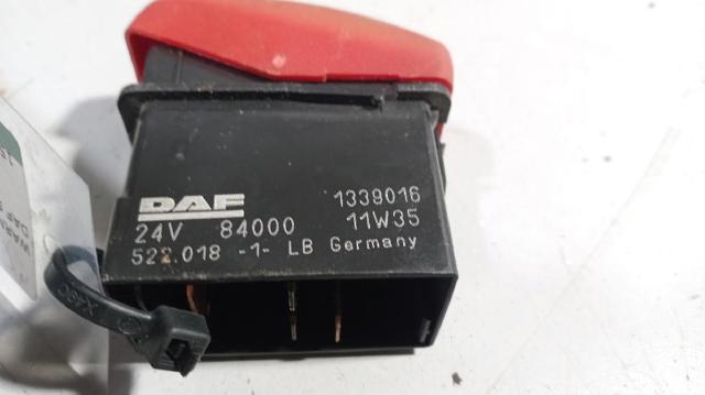 1339016 DAF Кнопка включения аварийного сигнала купить в Украина