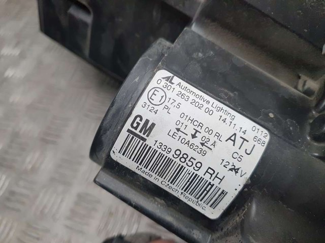 13399859 OPEL Фара правая купить в Чернигов