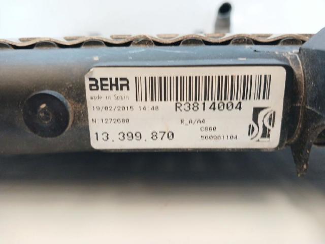 13399870 OPEL Радиатор охлаждения двигателя купить в Хмельницкий