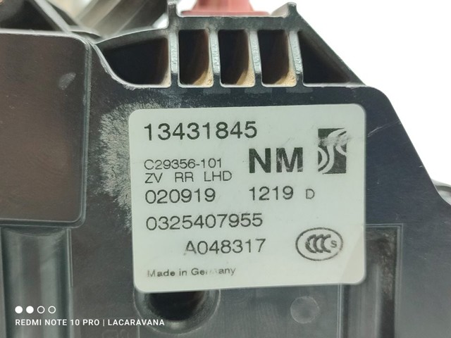 13431845 OPEL Замок двери задней правой купить в Житомир