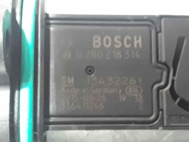 13432261 OPEL Датчик потока (расхода) воздуха, расходомер M.A.F. - (Mass Airflow) купить в Николаев