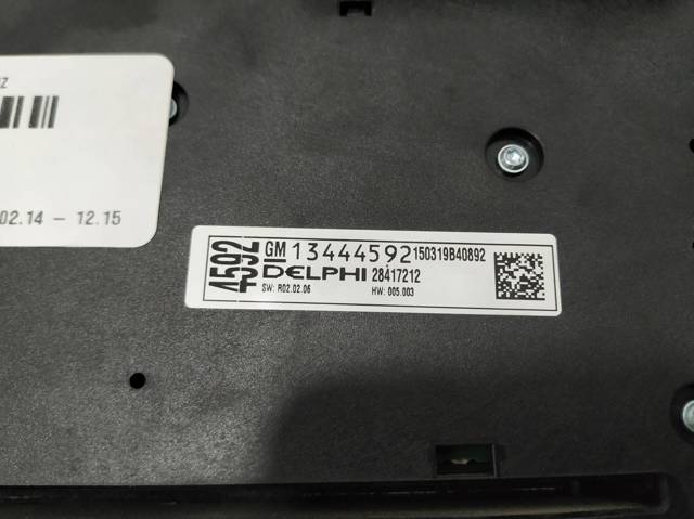 OPEL 13444592 в наличии Павлоград