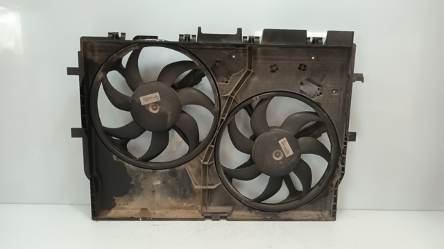 PEUGEOT 1358010080 Диффузор радиатора охлаждения, в сборе с мотором и крыльчаткой в наличии Украина