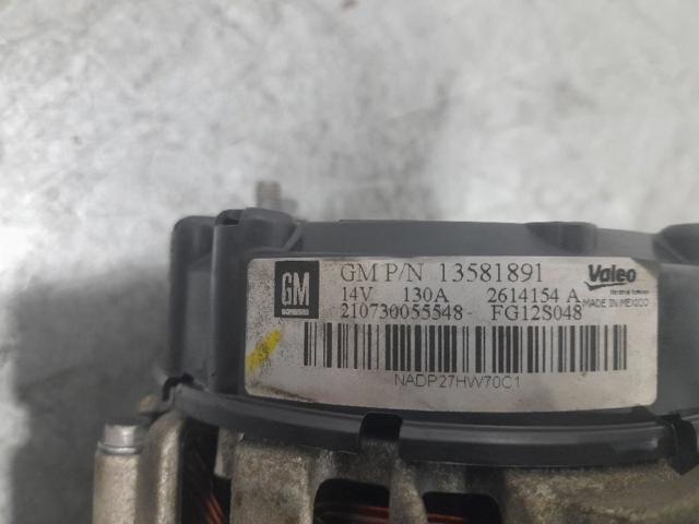 OPEL 13581891 Генератор в наличии Павлоград