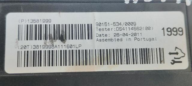 OPEL 13581999 в наличии Павлоград