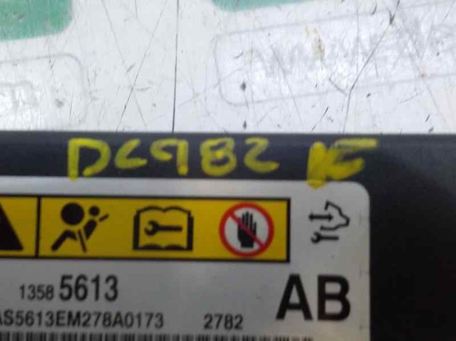 OPEL 13599653 Модуль-процессор управления подушкой безопасности (ЭБУ AIRBAG) в наличии Черкассы