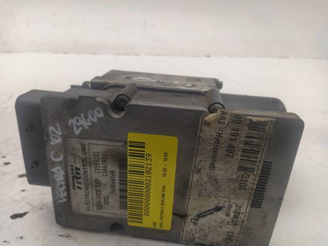 Unidade hidráulico de controlo ABS Opel Vectra