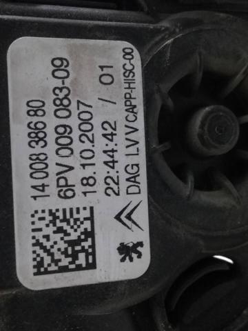 Pedal de gás (de acelerador) Peugeot 807 E