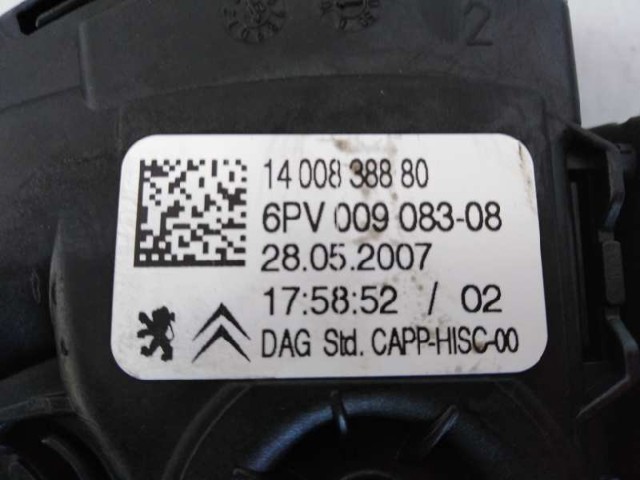 Pedal de gás (de acelerador) Fiat Scudo 270