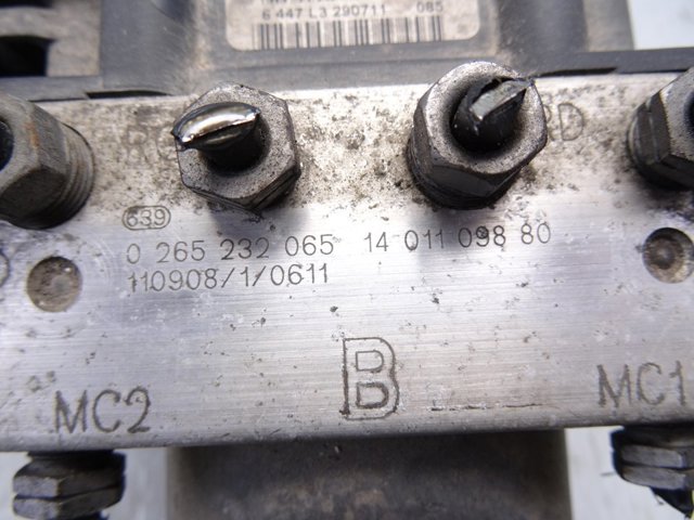 Unidade hidráulico de controlo ABS Peugeot Expert VF