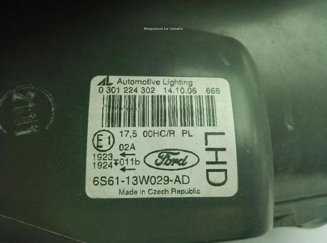 1415694 FORD Правая фара купить в Сумы