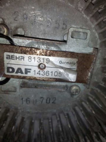 DAF 1436105 Вискомуфта (вязкостная муфта) вентилятора охлаждения в наличии Кривой Рог