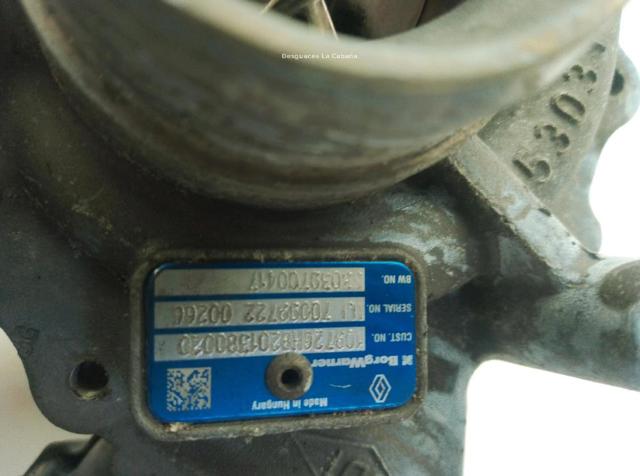 RENAULT 144109159R Турбина в наличии Черкассы