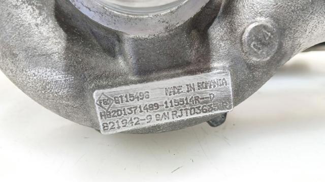 RENAULT 144115978R Турбина в наличии Ужгород