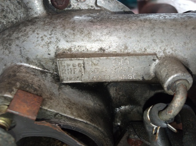 144118H80B NISSAN Турбина купить в Чернигов