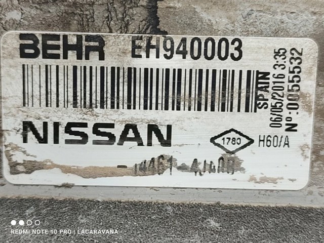 144614JA0B NISSAN Интеркулер купить в Одесса