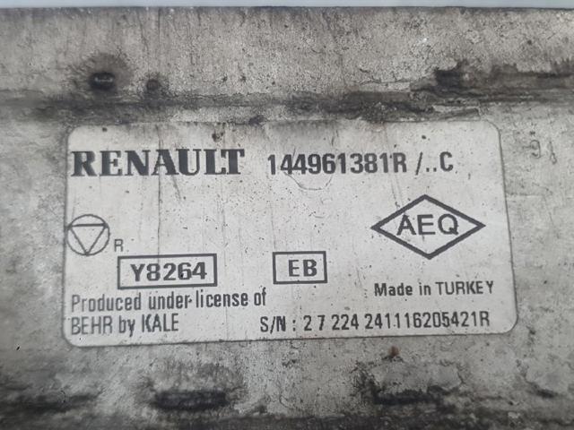 144961381R RENAULT Радиатор интеркуллера купить в Павлоград