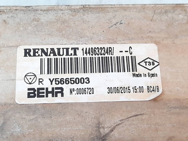 RENAULT 144963234R Интеркулер в наличии Украина