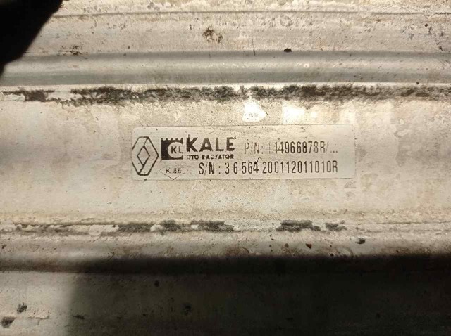 144966078R RENAULT Радиатор интеркуллера купить в Черновцы